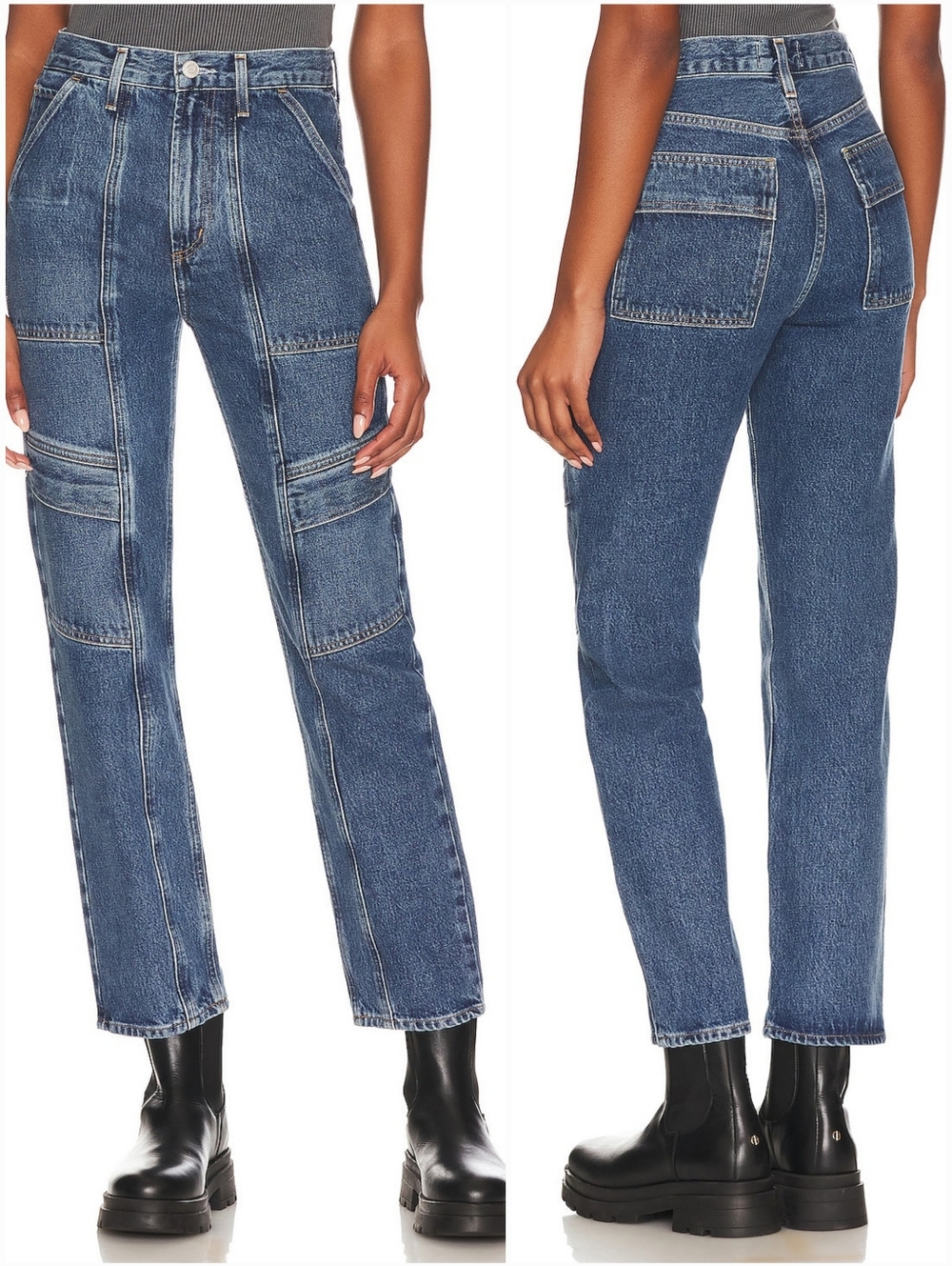 Agolde Cooper Cargo Jeans in Regulation Size 24